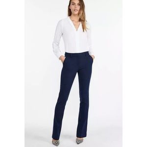 Express Columnist Barely Boot Pants Navy Blue